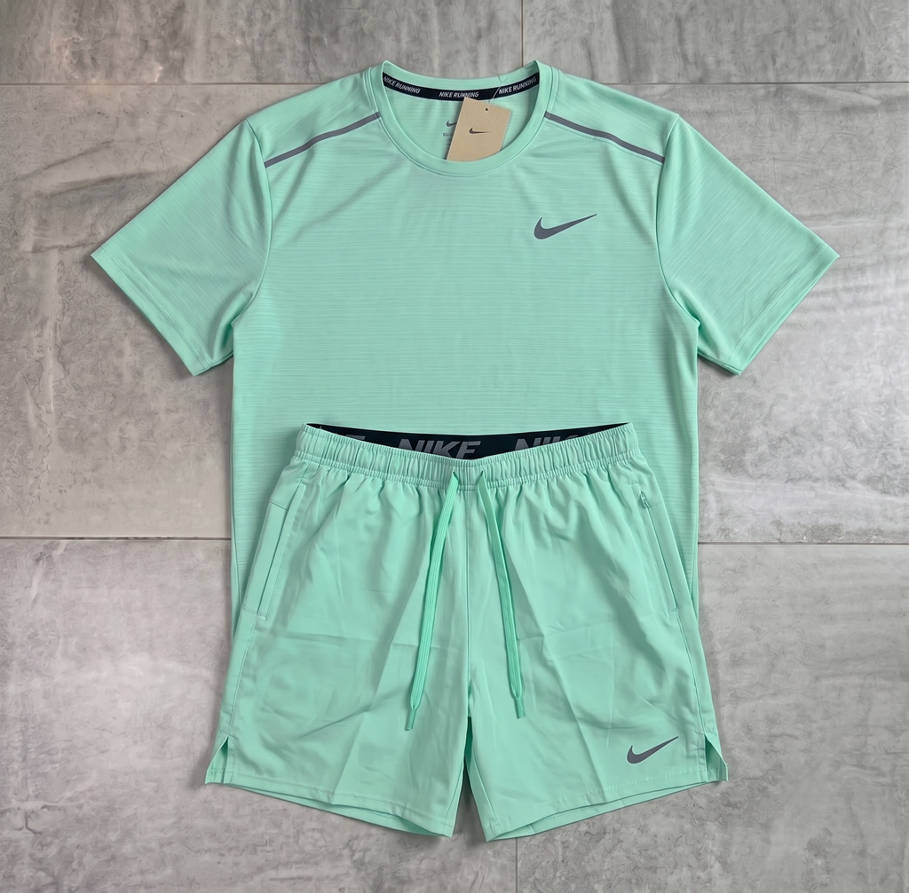 Ensemble Miler bleu menthe