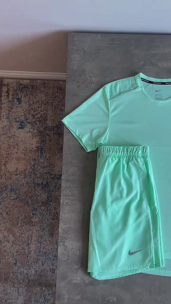 Ensemble Miler bleu menthe