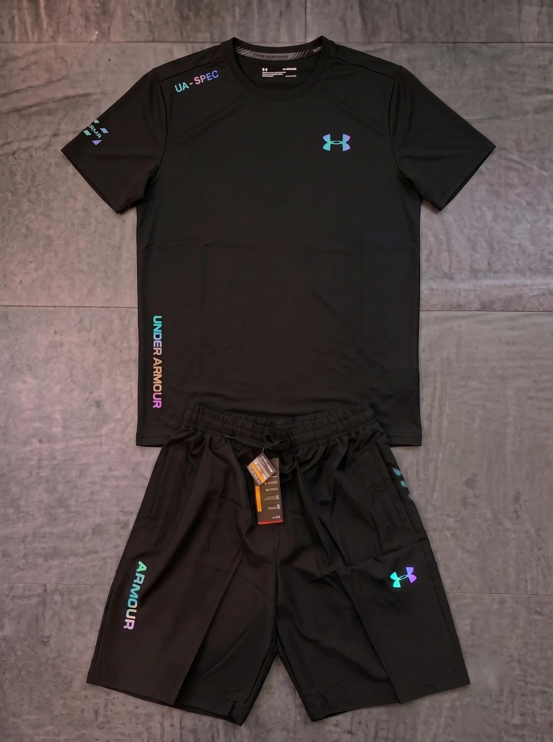 Ensemble UA réfléchissant noir