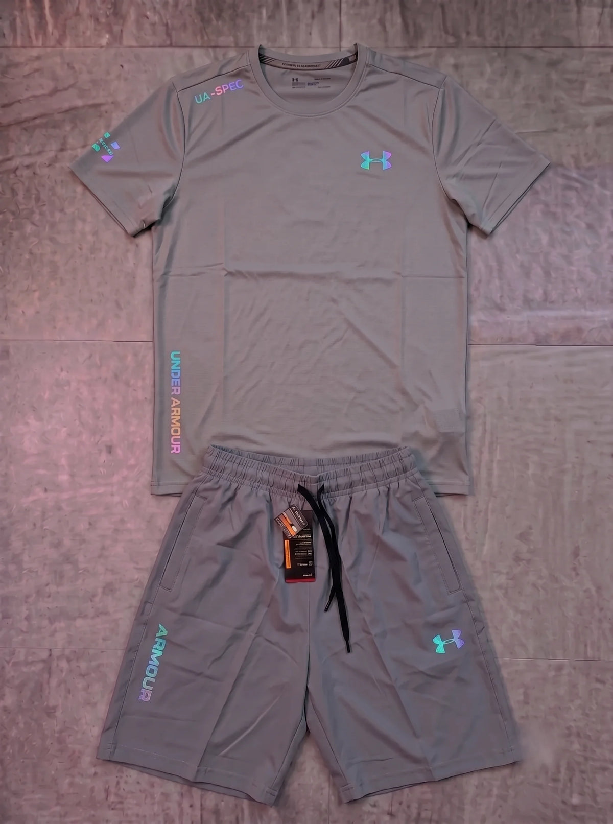 Dark Gray reflective UA Set